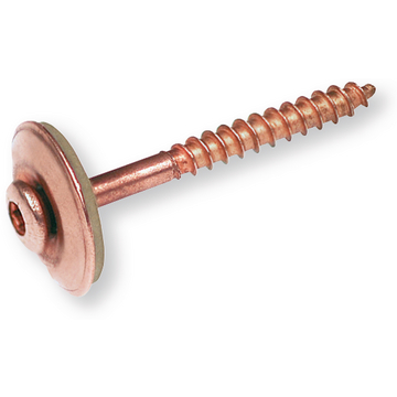 Plumbers Screw TX stainless steel/copper plated